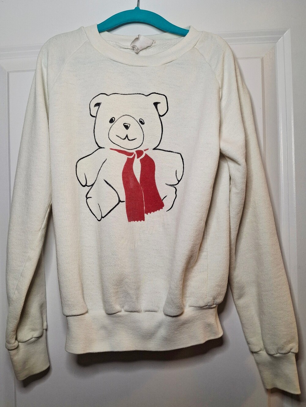 🇨🇦 Vintage 80s 🐻❤️Teddy Bear Sweatshirt (M)